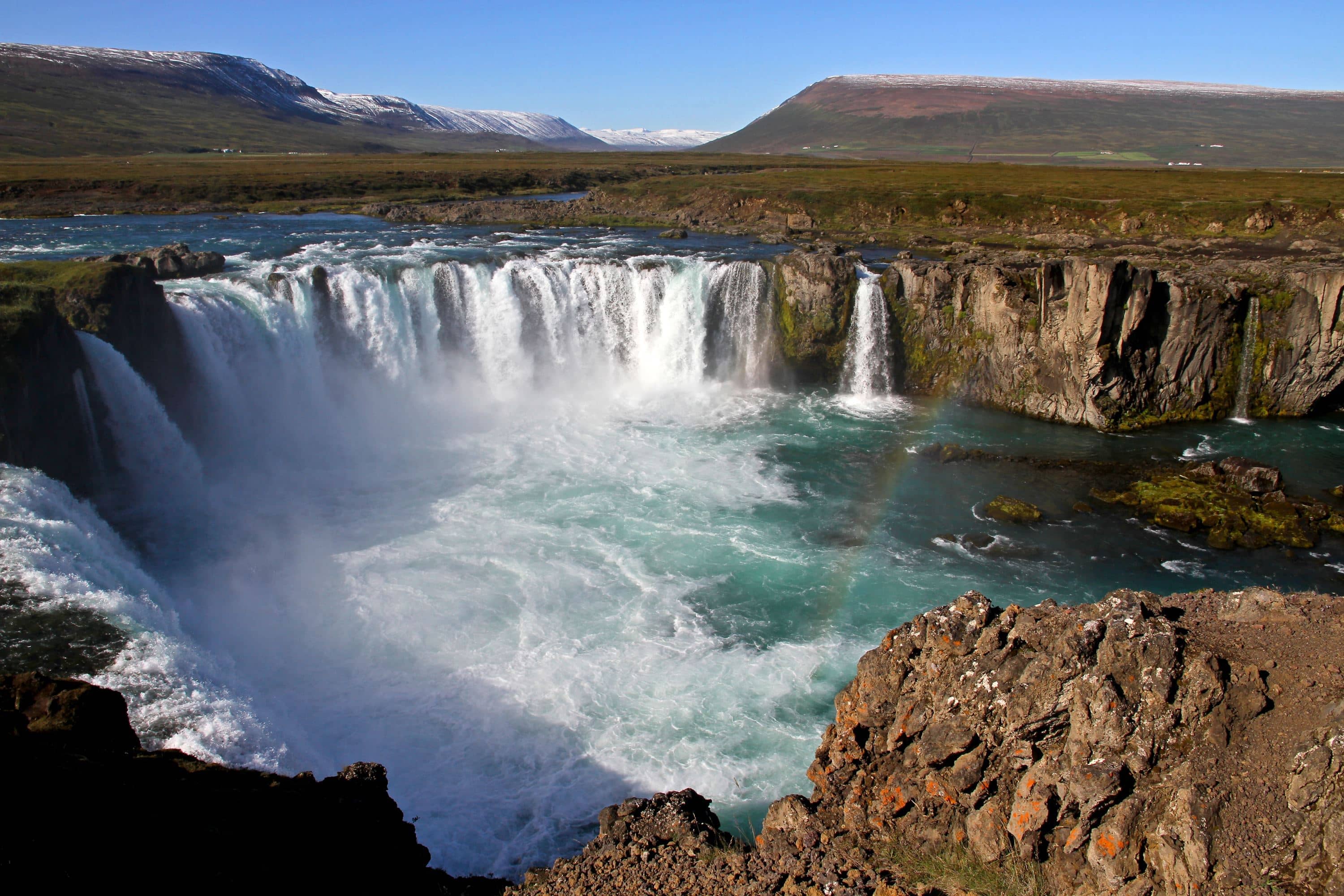 Island, Wasserfälle