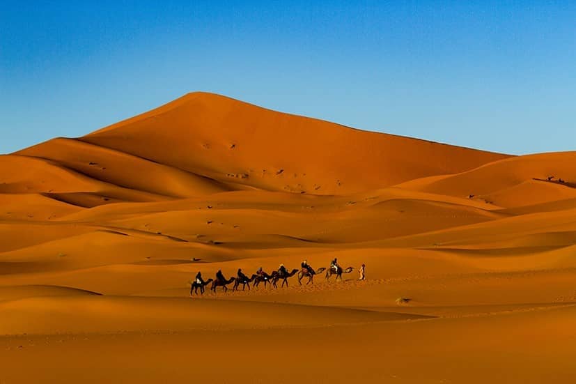 Sanddünen der Sahara