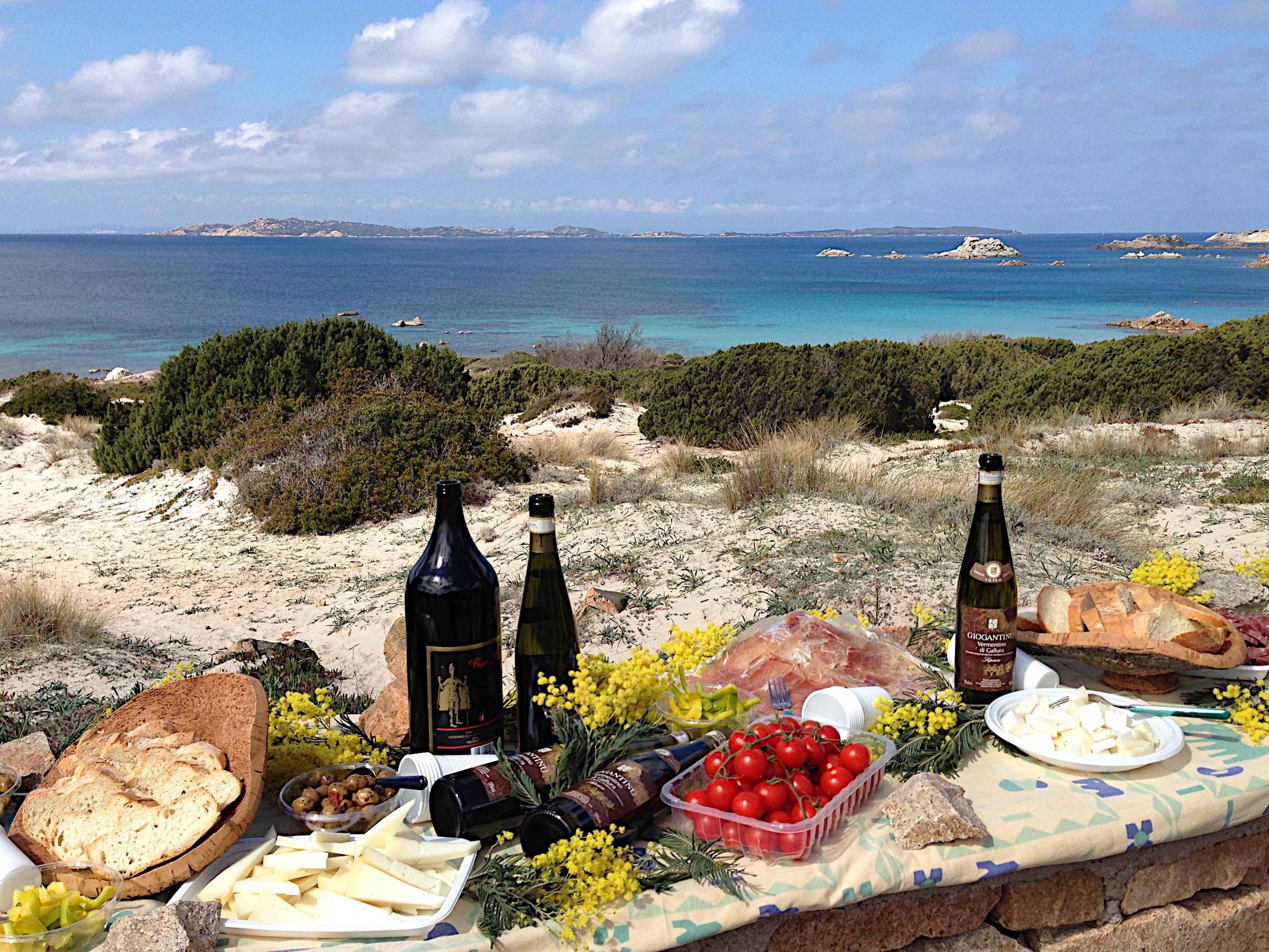 Picknick auf Sardinien