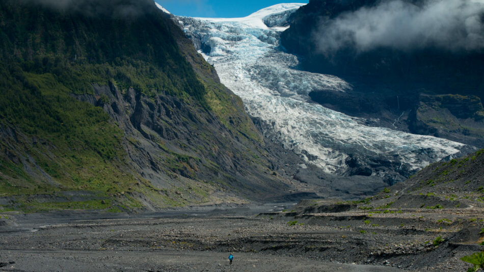Amarillo Gletscher, Patagonien